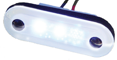 16400-7 Santiago 3-Led Oval White Le | Aqua Signal