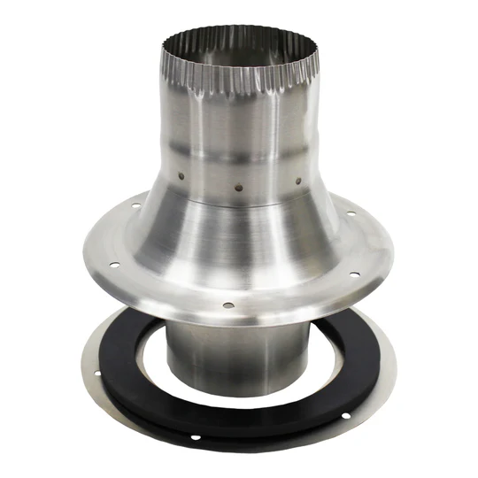 17-050 4" Deck Fitting, Gasket & Dress Ring (163-17050) 