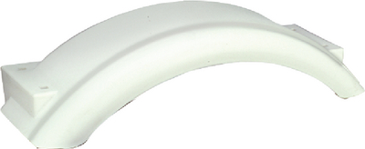 17026 Plastic Fender 8-12 Inches Wht | Tiedown Engineering