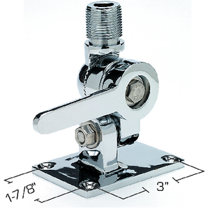 19521 Antenna Ratchet Mnt-Chr Brass | Seachoice