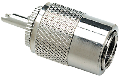 19821 Pl259 Chr/Br Cable Plug | Seachoice