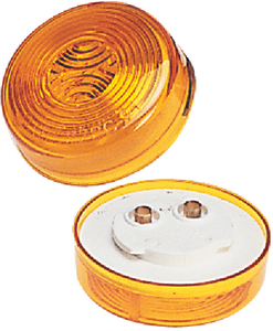 203380 Round 2  Amber S/M-Clear Lite | Horizon Global