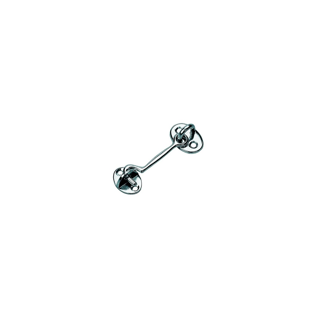 222113-1 Chrome Brass Door Hook-3In | Sea-Dog Line