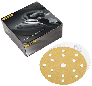 23-611-080 Gold 6  15 Hole Gripdisc 80G | Mirka