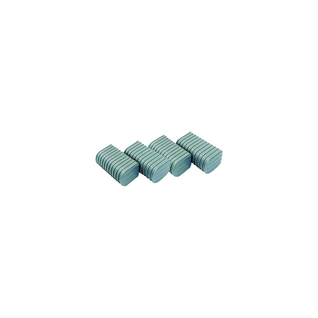 23072 Bunkwrap 4" End Caps 24/Pk Gry | Caliber