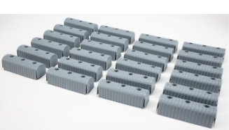 23074 Bunkwrap 6" End Caps 24/Pk Gre | Caliber