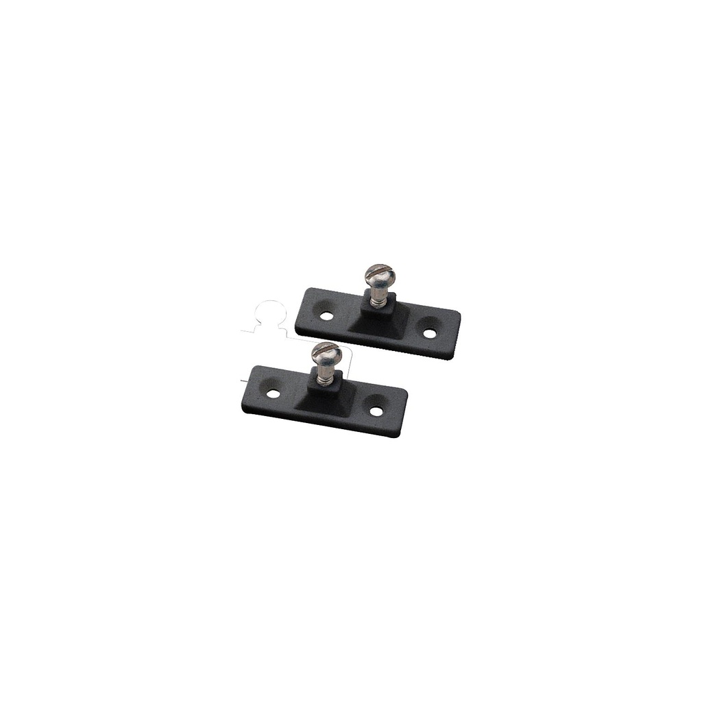 273250-1 Side Mt Deck Hinge Blk    2/Cd | Sea-Dog Line