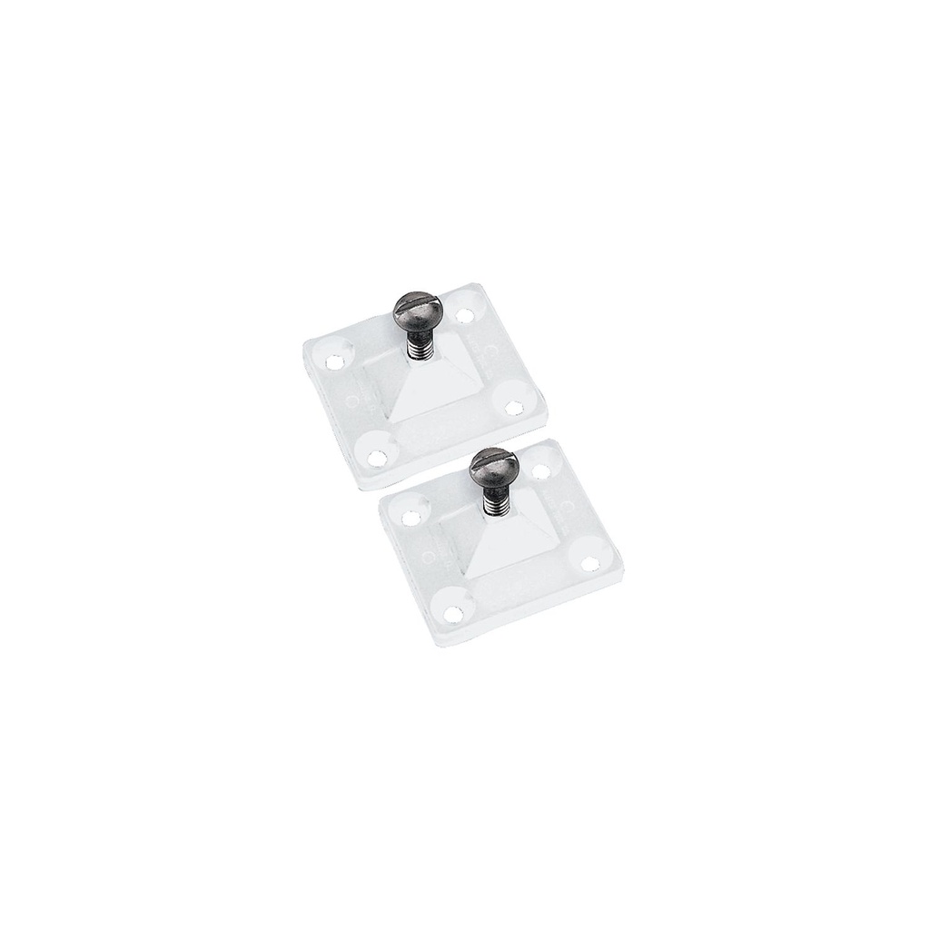 273256-1 Deck Hinge Side Mt Hd Wht Pr | Sea-Dog Line