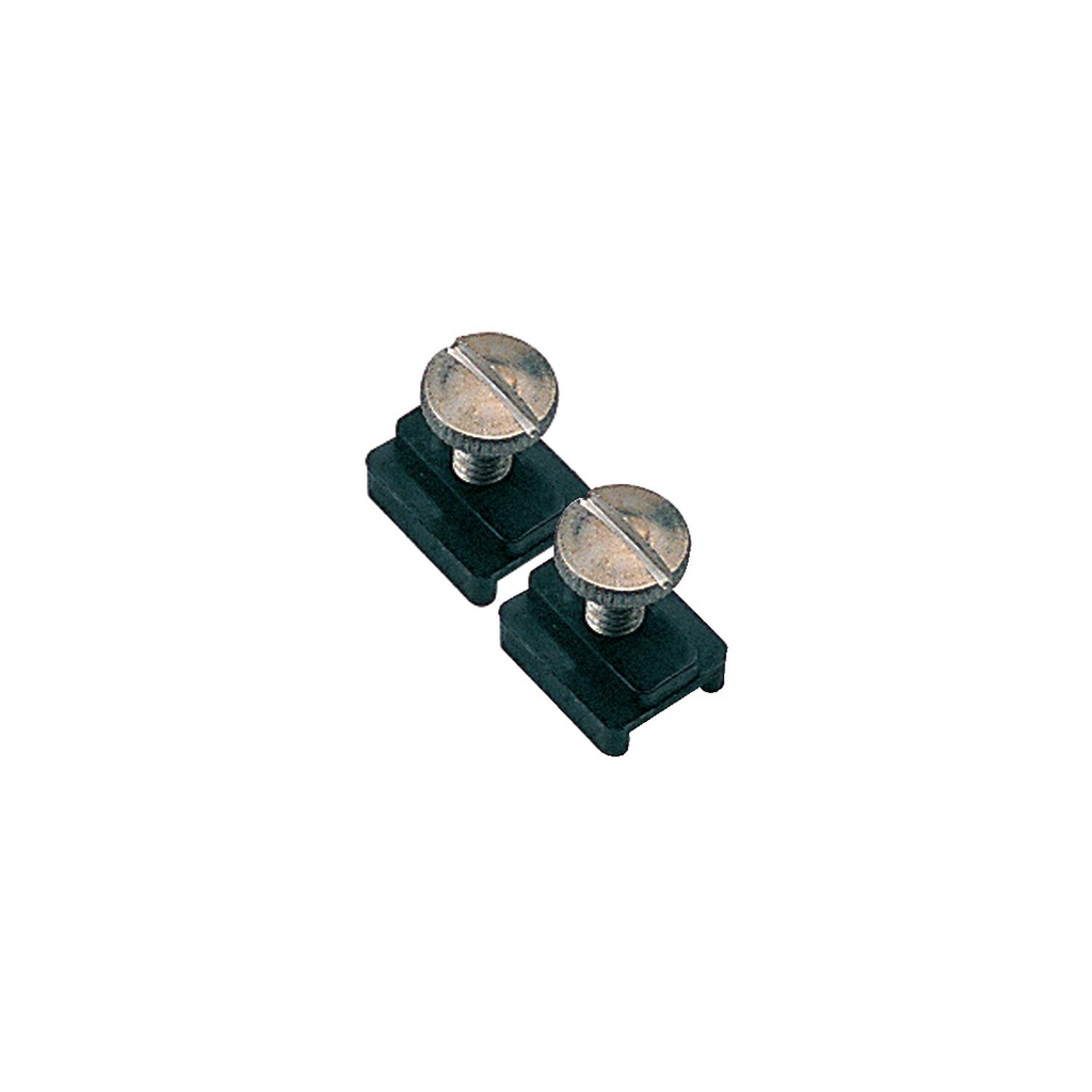 273295-1 Slide Lock .85 Track Blk  2/Cd | Sea-Dog Line