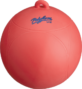 28-539-331 Ws-1 Red 8" Waterski Buoy | Polyform