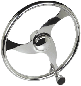 28611 13.5 Ss Steering Wheel W/Knob | Seachoice