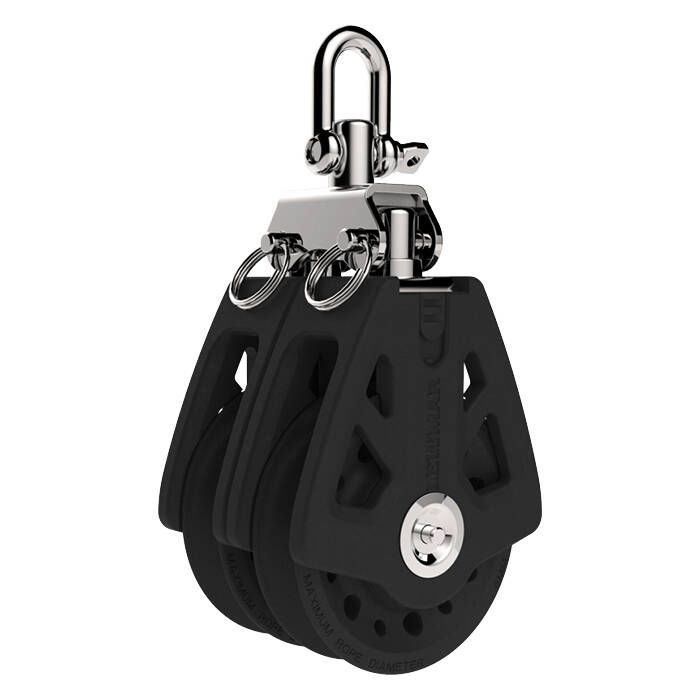 29926005Bk Block Synchro 60Mm Double W/Be | Lewmar