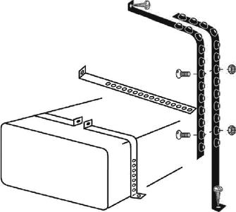 300110 Metal Tank Cradle Install Kit | Moeller