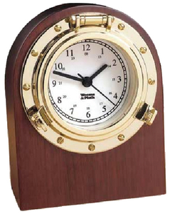 312400 Clock Desk Porthole | Weems & Plath