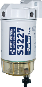 320R-Rac-01 Filter W/Head-Gas Clear Bowl | Racor