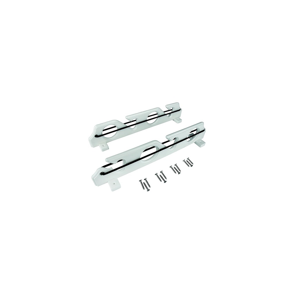 325624-1 Rod Stor.4Pole Rack Wht 1Pr/Pk | Sea-Dog Line