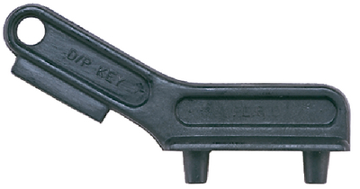 32651 Deck Plate Key-Black Polycarb | Seachoice