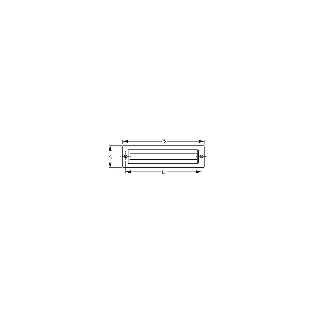 328012-1 Deck Step Ss 2-1/4X8 2/Pk | Sea-Dog Line