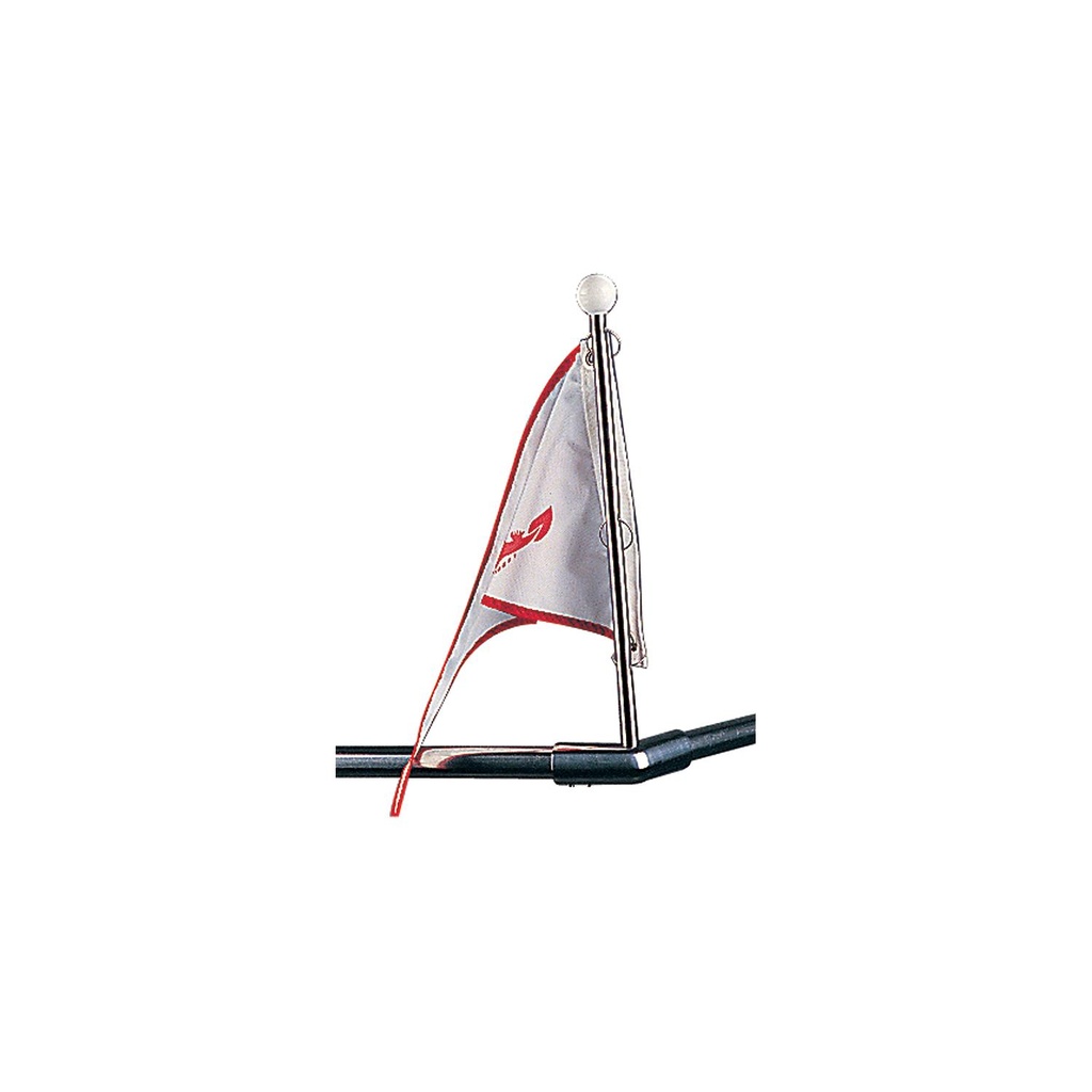 328110-1 Pole Flag Ss Bow Form | Sea-Dog Line