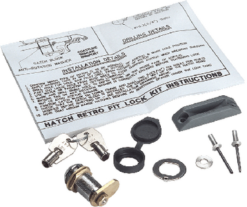 360259990 Hatch Lock & Key Kit | Lewmar