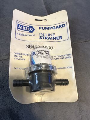36400-1000 In-Line Strainer 1/2  Pipe | Jabsco