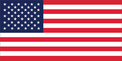 37-101809T Flag-Nylon Usa 9" X 18" | Flying Colours International