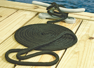 39861 Dbl Brd Dock Line-Nvy-1/2"X20' | Seachoice