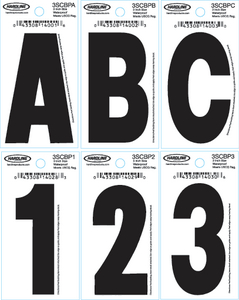 3Scbp2 3In Black 2 (Pkg. Of 10) | Hardline Products