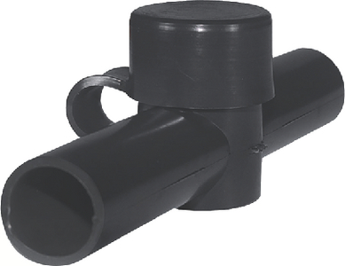 4002 Cable Cap Dual Entry Black | Blue Sea Systems