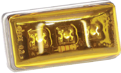 401565 Led Mini Marker Small Amber | Horizon Global