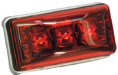 401566 Led Mini Marker Small Red | Horizon Global