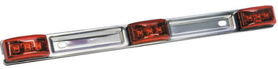 401567 Led Id Light Bar Red | Horizon Global