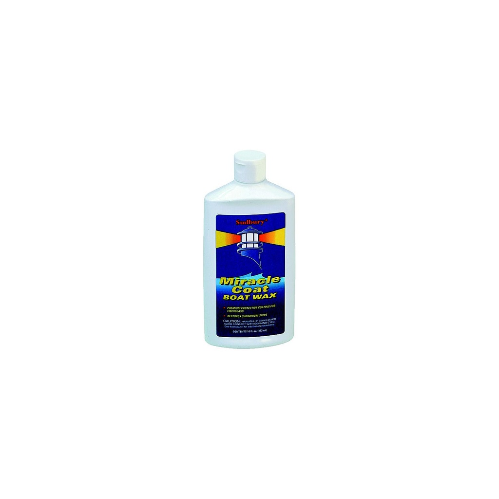 412 Miracle Coat Boat Wax Lqd 12Oz | Sudbury Boat Care