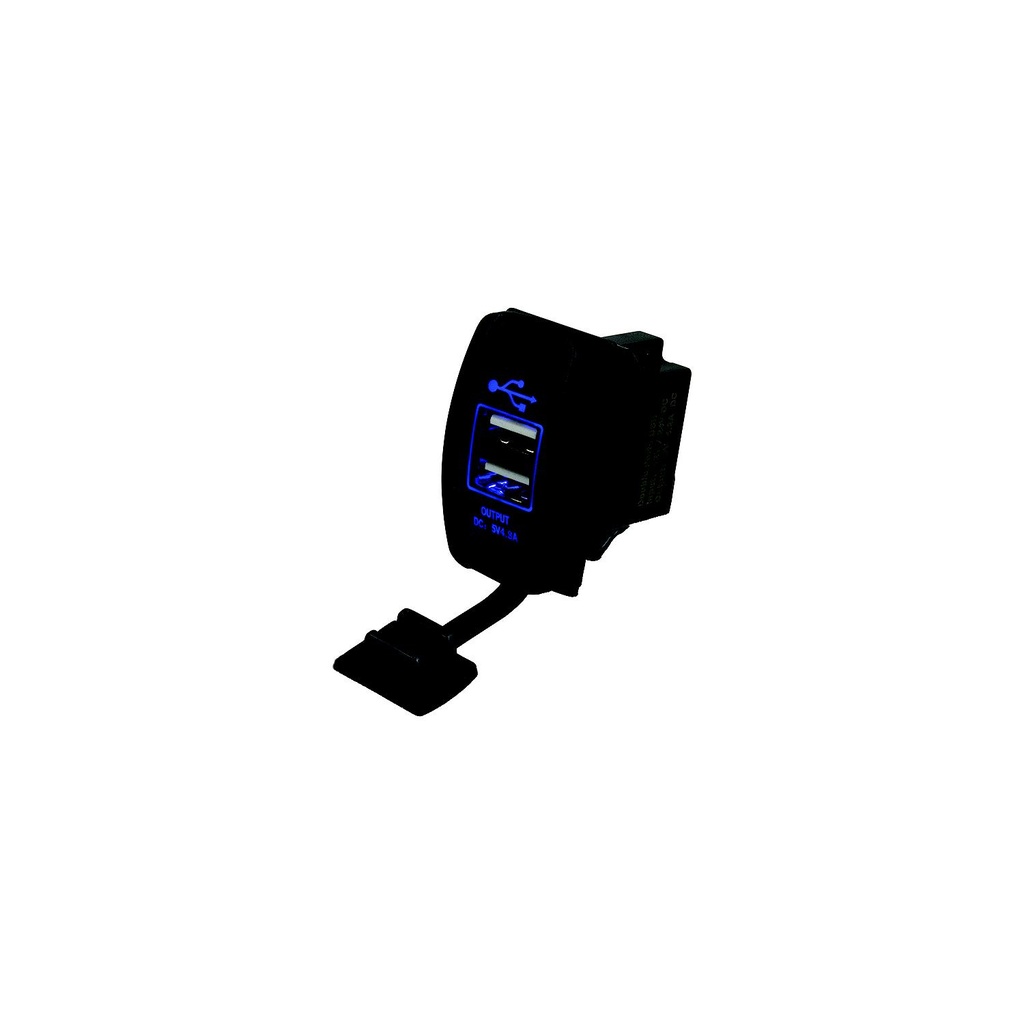 426520-1 Doubleusb Rocker Switch Socket | Sea-Dog Line