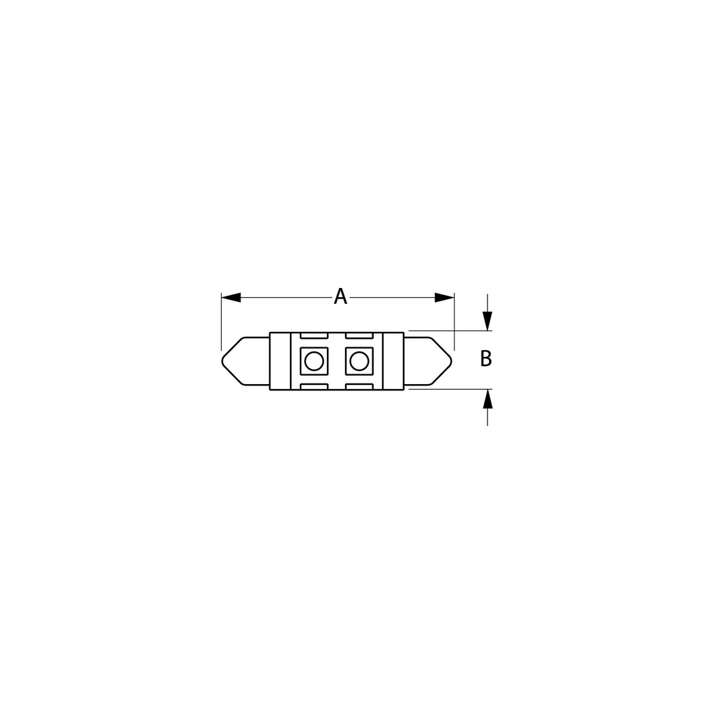 442439-1 8 Led Festoon Bulb 1-9/16" | Sea-Dog Line