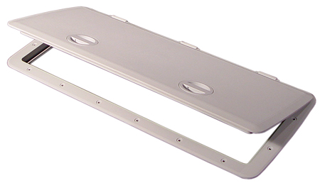 44730 White 1330 Cam Hatch W/O Lock | Tempress Products Fish-On