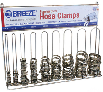 50100 Breeze Hose Clamp Display | Scandvik