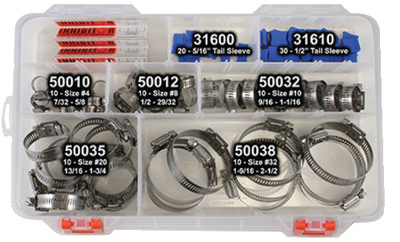 50105 Breeze Hose Clamp Assortment | Scandvik