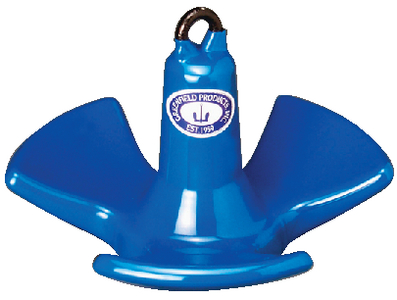 516-R 16 Lb River Anchor Royal Blue | Greenfield Products