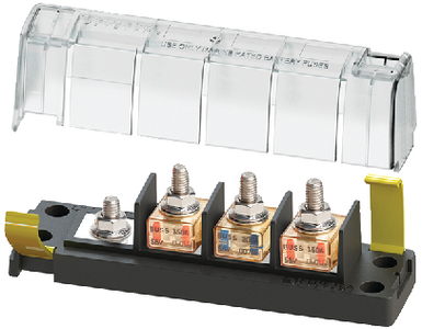 5196 Fuse Block Mrbf 3Circ Common | Blue Sea Systems