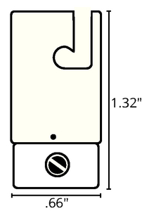 529311 Bulb Socket-Dbl Bayonet Wscrew | Ancor