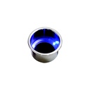 588074-1 Blue Led Drink Holder W/Drain | Sea-Dog Line