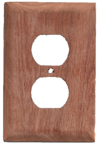 60170 Teak Outlet Cover (Each) | Whitecap