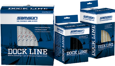 604000000000 Dock Line Dbl/Brd 1/2X25 Navy | Samson