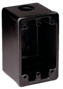 6080 F.S.Junction Box-Blk Nonmetal | Marinco Guest Afi Nicro Bep