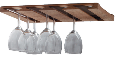 62425 Teak Rack Overhead Wine | Whitecap