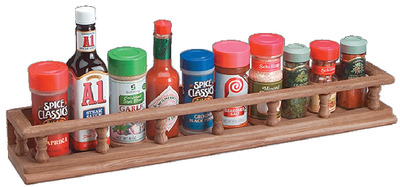 62438 Teak Spice Rack L | Whitecap