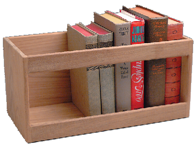 62512 Teak Book Rack | Whitecap