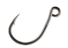 671425-1 Lashing Hook 1-Hole Blk 5Pk | Sea-Dog Line