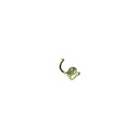 671515-1 Brass Dbl Coat Hook | Sea-Dog Line